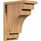 Ekena Millwork Mediterranean Smooth Corbel w/Backplate, Western Red Cedar, 7 1/2"W x 12"D x 16"H COR08X12X16MED01SWR - alternate 1